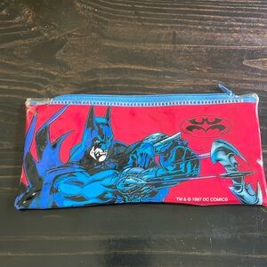 Vintage Batman pencil case